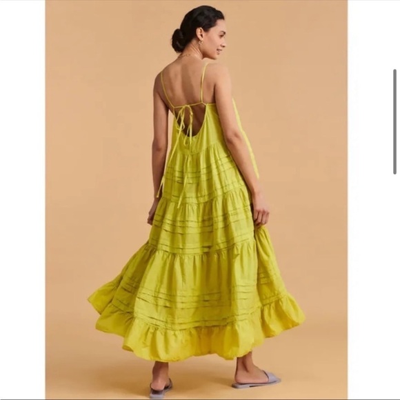 Devotion TWINS Yellow Maxi Dress - Picture 1 of 12